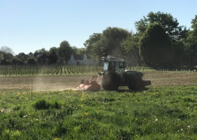 voorbereiding veld Houthem